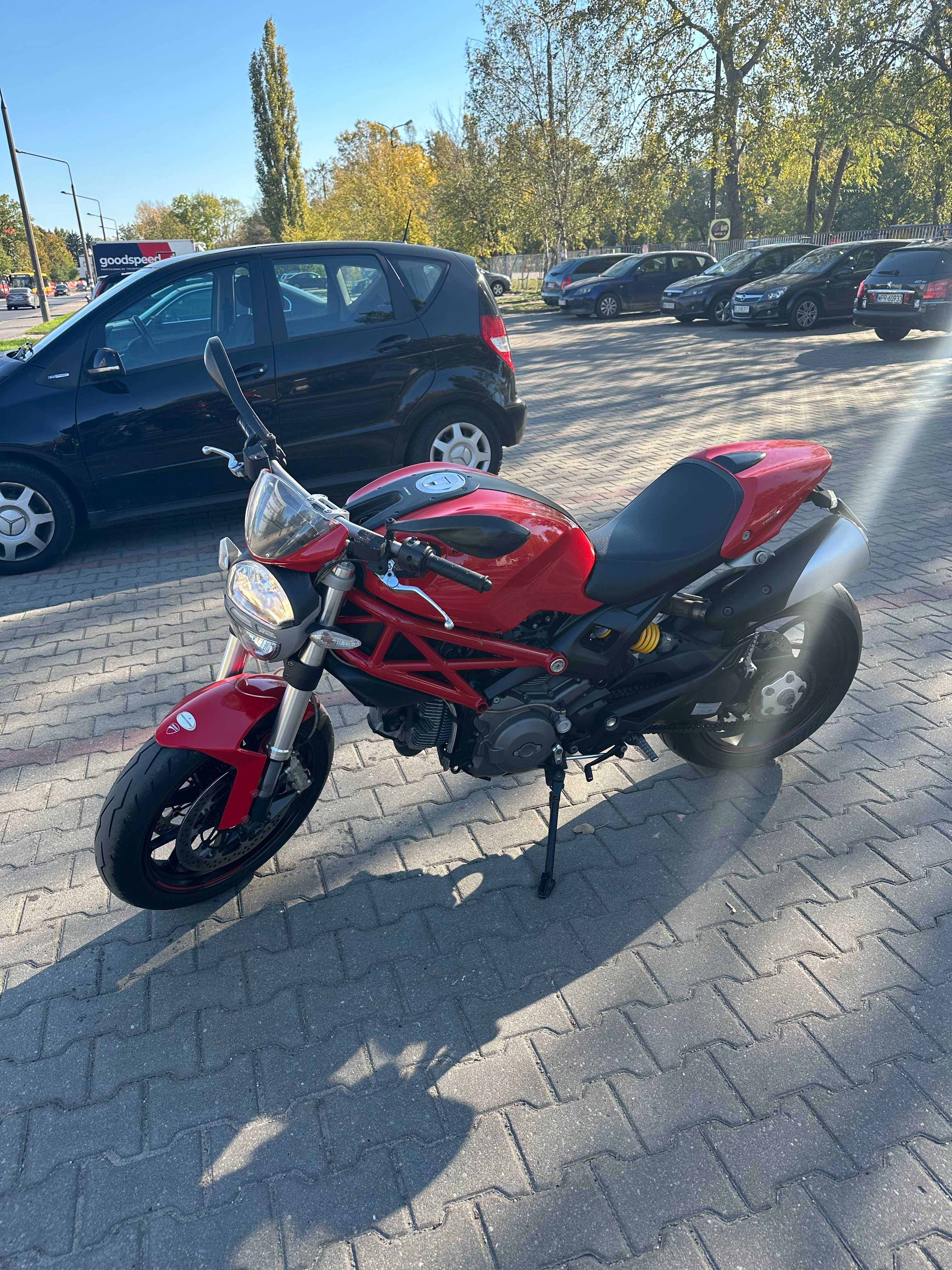 Ducati Monster 796, 2013 roku, 15tyś Duży Serwis, Nowe Opony (nie 696)