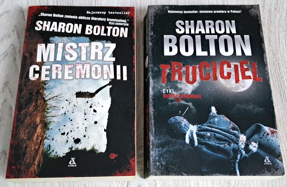 2x Sharon Bolton Mistrz ceremonii + Truciciel