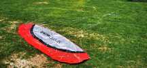 Duży latawiec akrobacyjny 250cm 2,5m kite 30m. linki KOMPLET