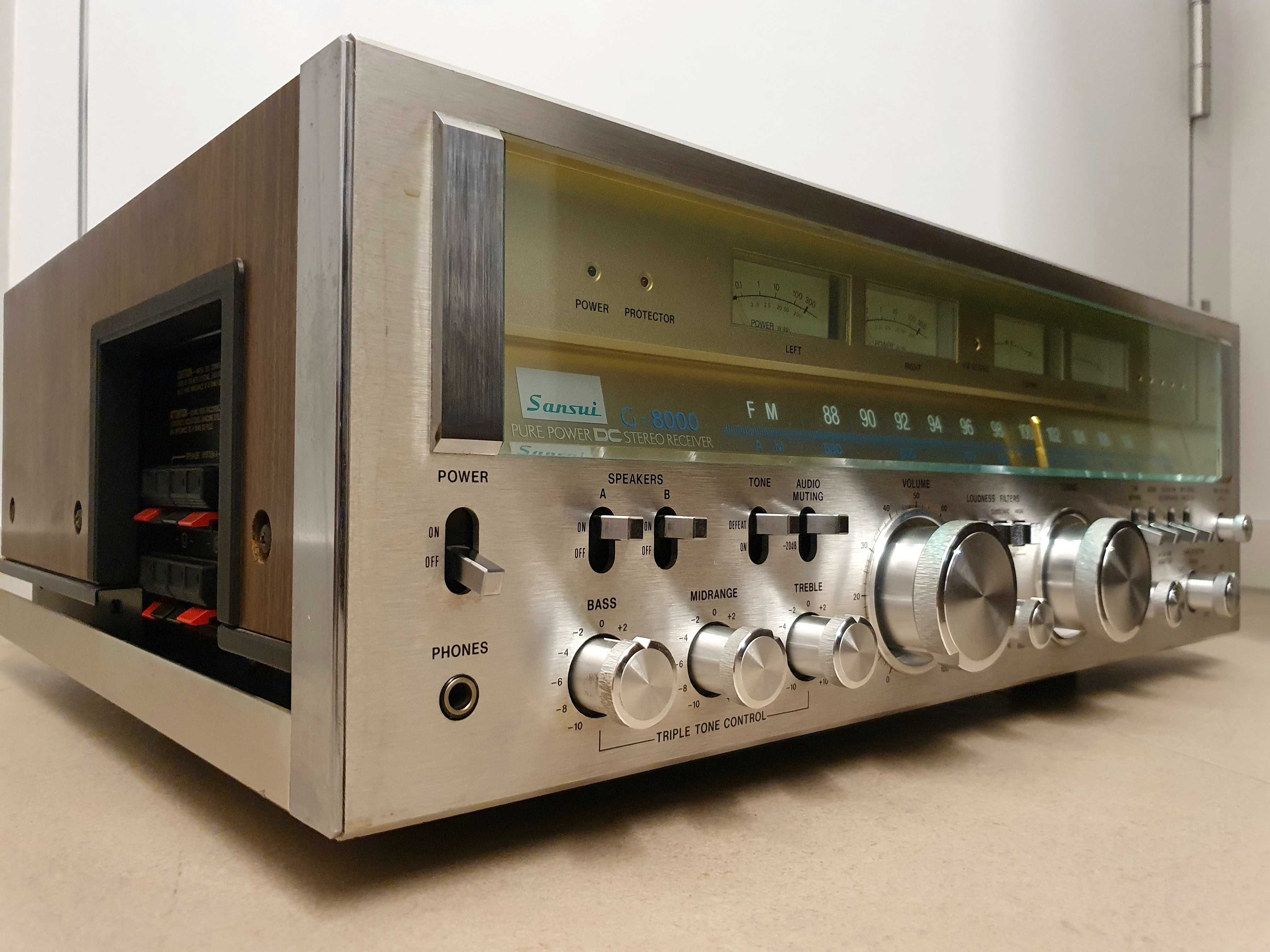 SANSUI G 8000 Stereo Amplituner Receiver Japonia G801