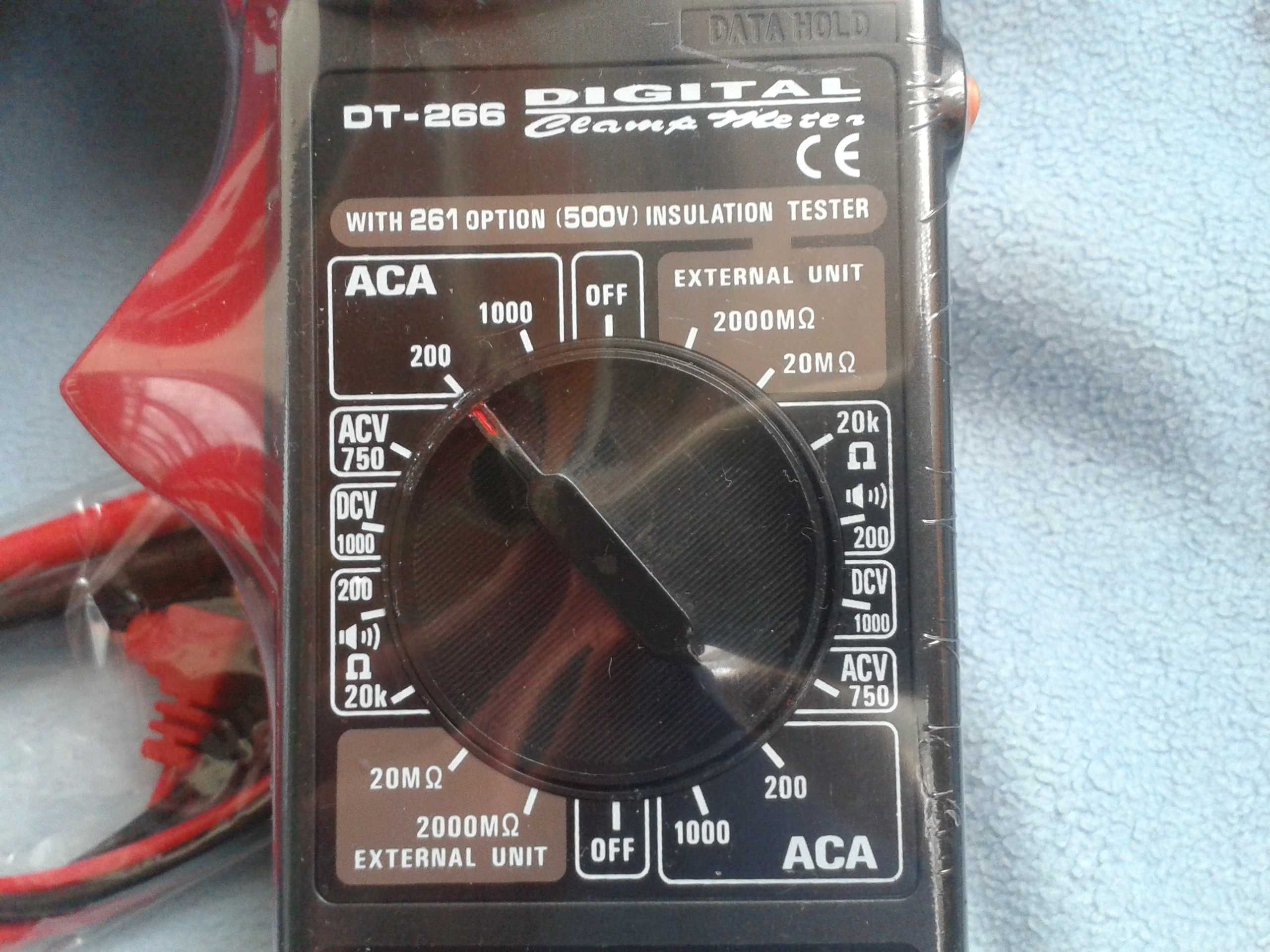 DT-266 Токовые Цифровые Клещи + Мультиметр