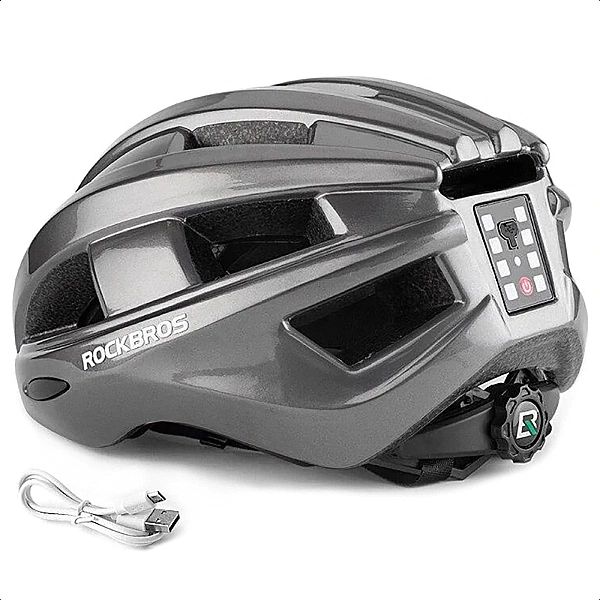 Kask rowerowy Rockbros ZK-013TI - szary