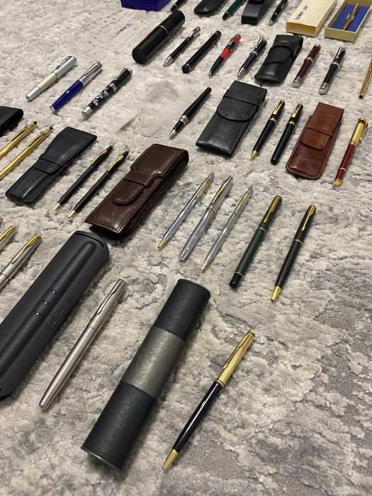 Шарикові ручки, перові ручки, механічні карандаші
