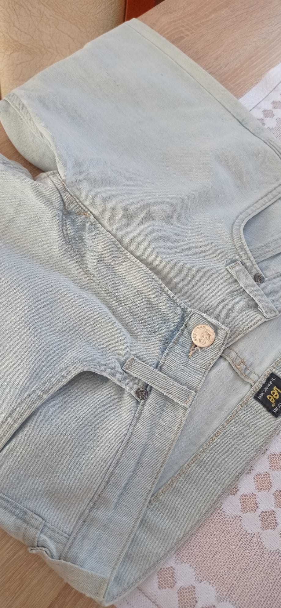 LEE spodnie męskie rurki BLUE jeans SLIM tapered LUKE _ W30 L32