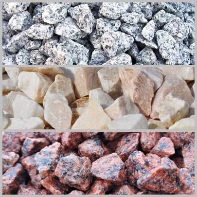 Kamienie Kruszywa Ogrodowe Grysy Otoczaki Żwir Ziemia Kora Kostka