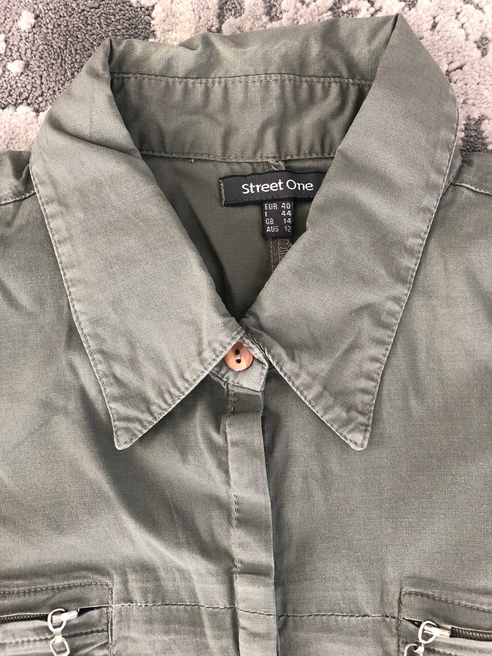 koszula damska Street One khaki r 40