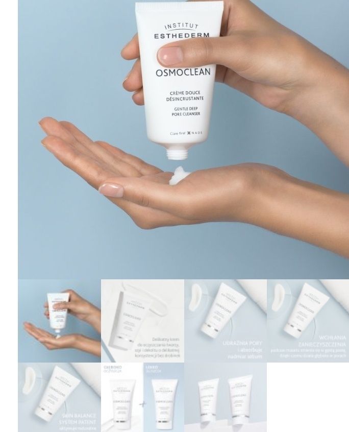 Esthederm Osmoclean krem-peeling pore-cleanser do twarzy