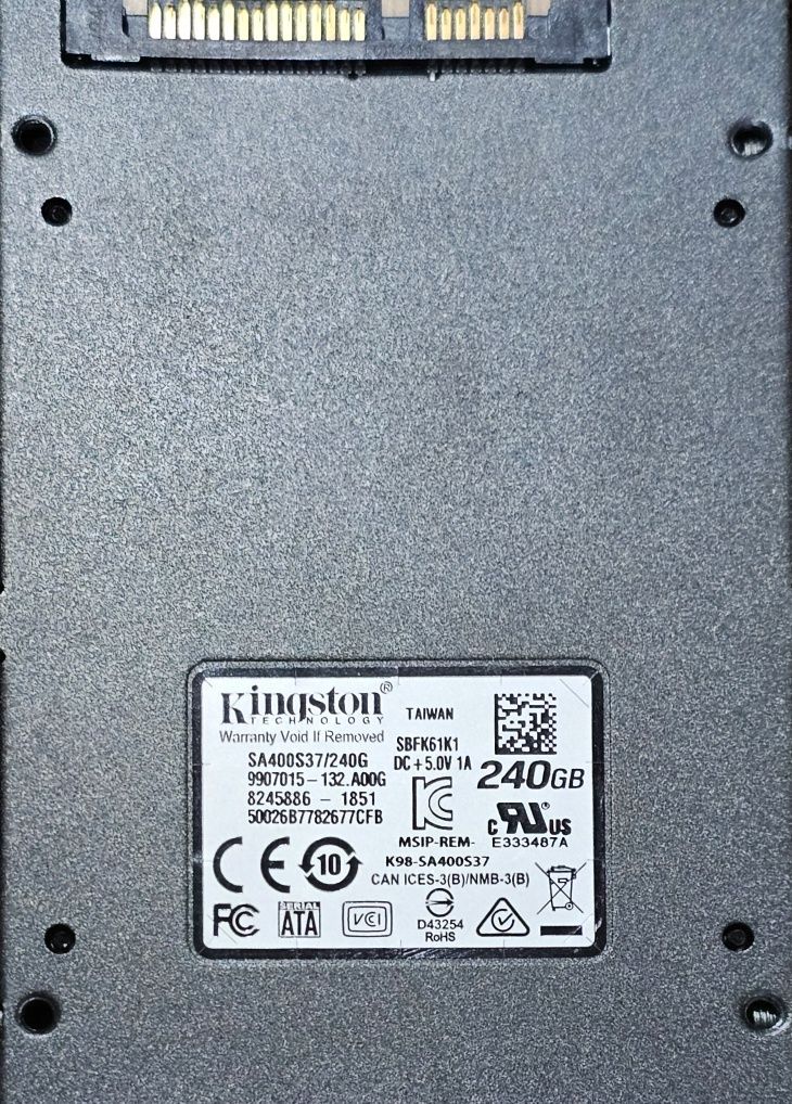 SSD Kingston -240gb