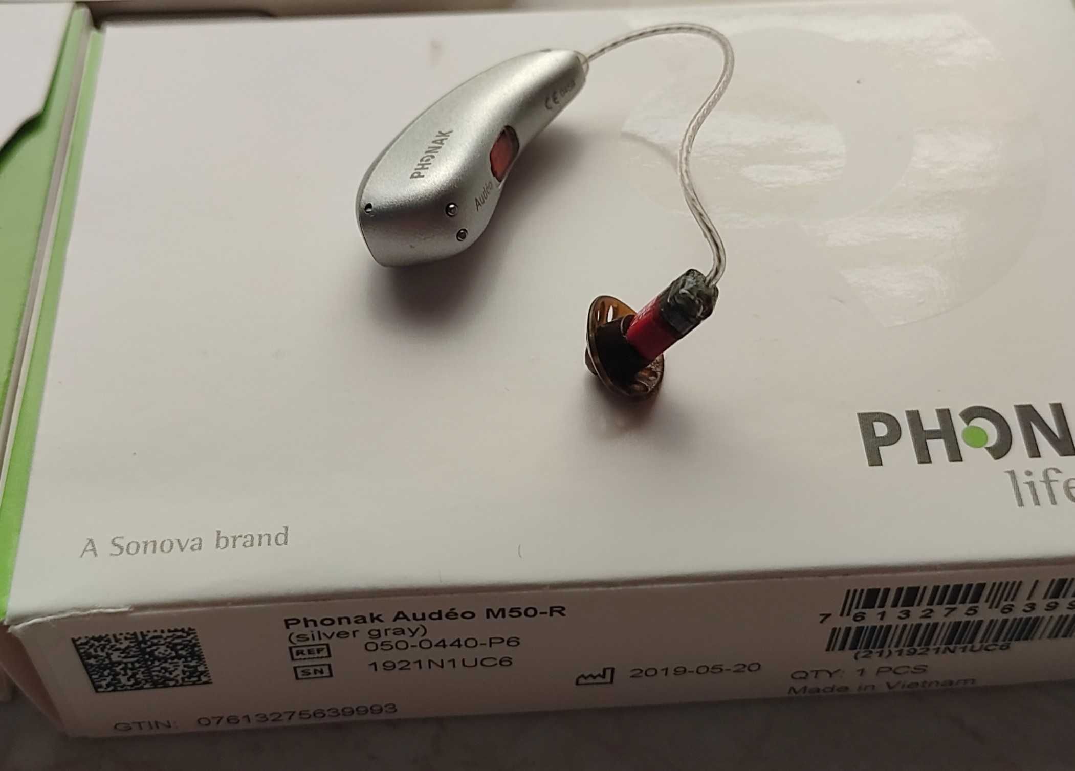 Aparaty słuchowe Phonak Audeo M50-R ładowalne komplet (2 sztuki) L+P