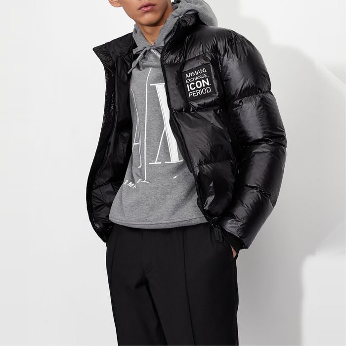 Чоловіча куртка M Armani Exchange ОРИГІНАЛ ICON PERIOD Армані тепла