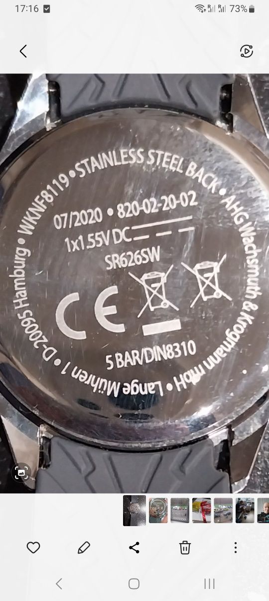 Zegarek męski WKNF 8119