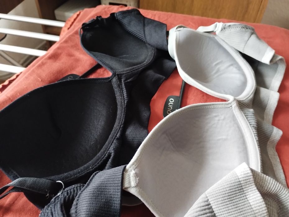 Топ бюстик бюстгальтер в рубчик L/XL