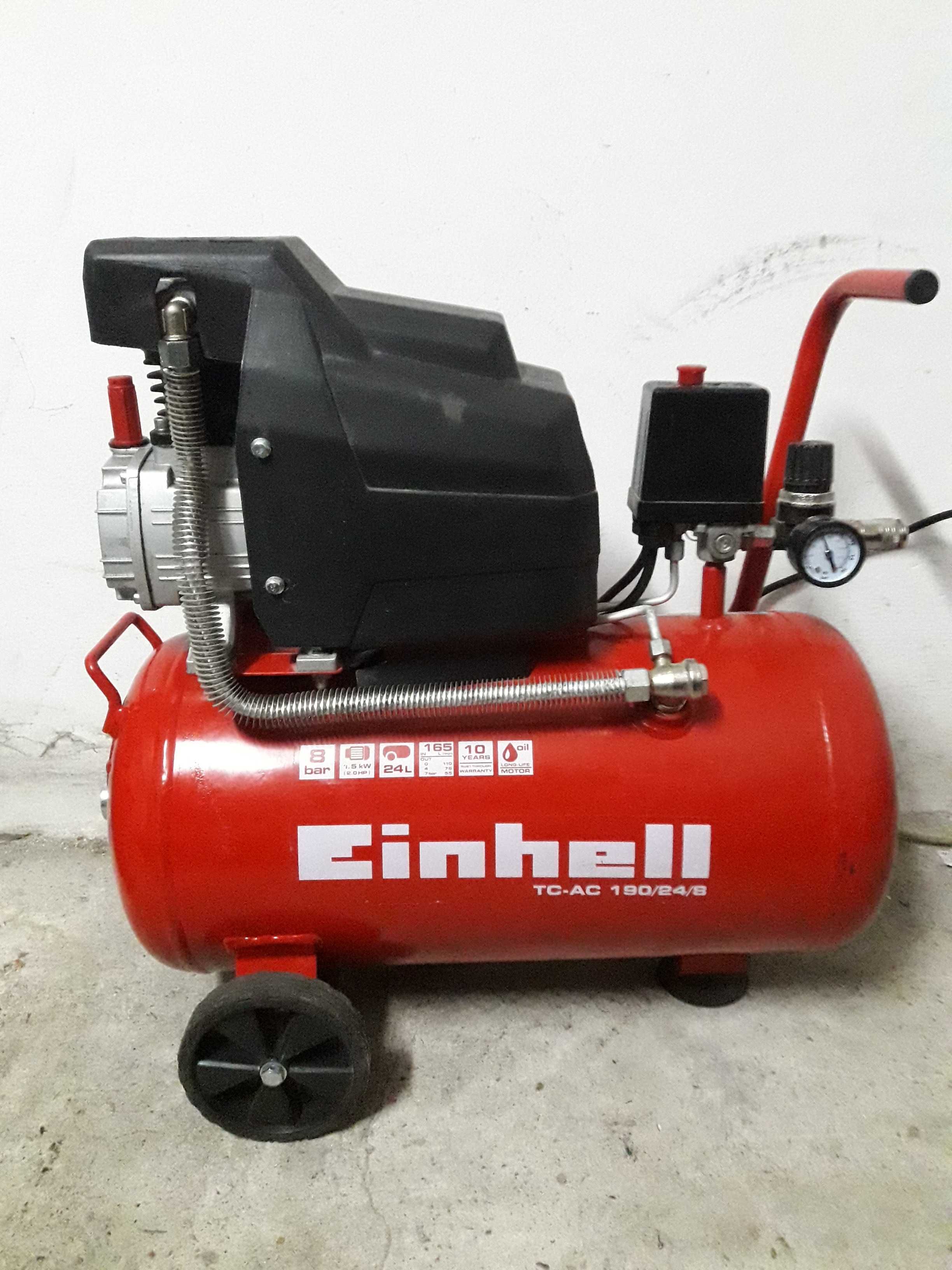 kompresor 2tlokowy V einhell 50l 2020r powystawowy demonstracyjny