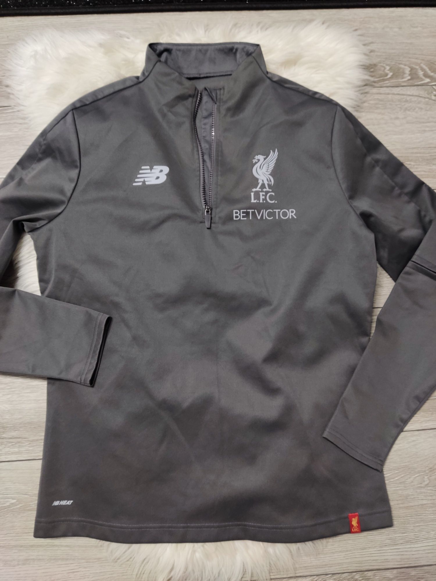 Bluza szara męska S Liverpool Fc