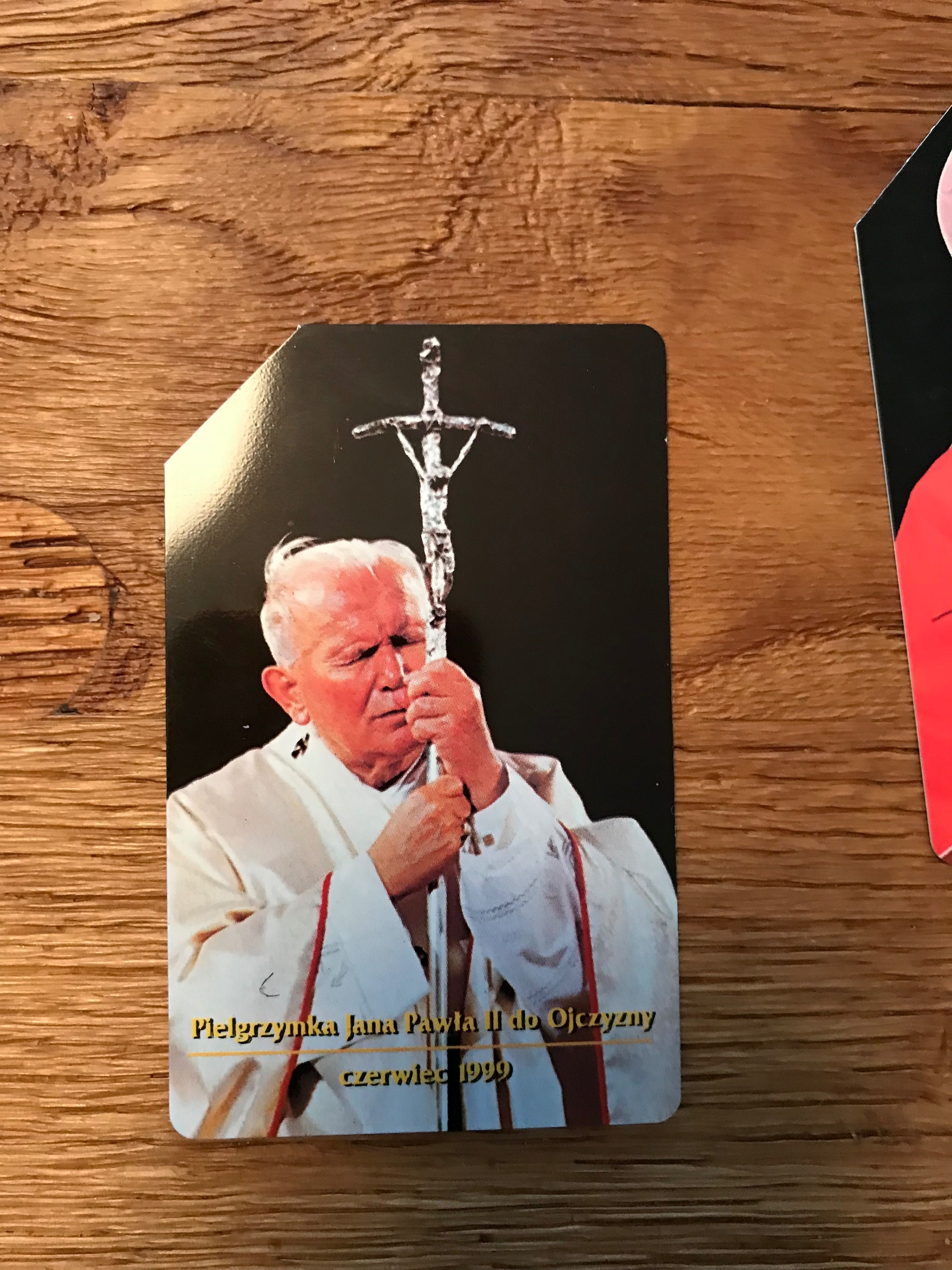 Karty Telefoniczne Jan Paweł II ( 4 szt)