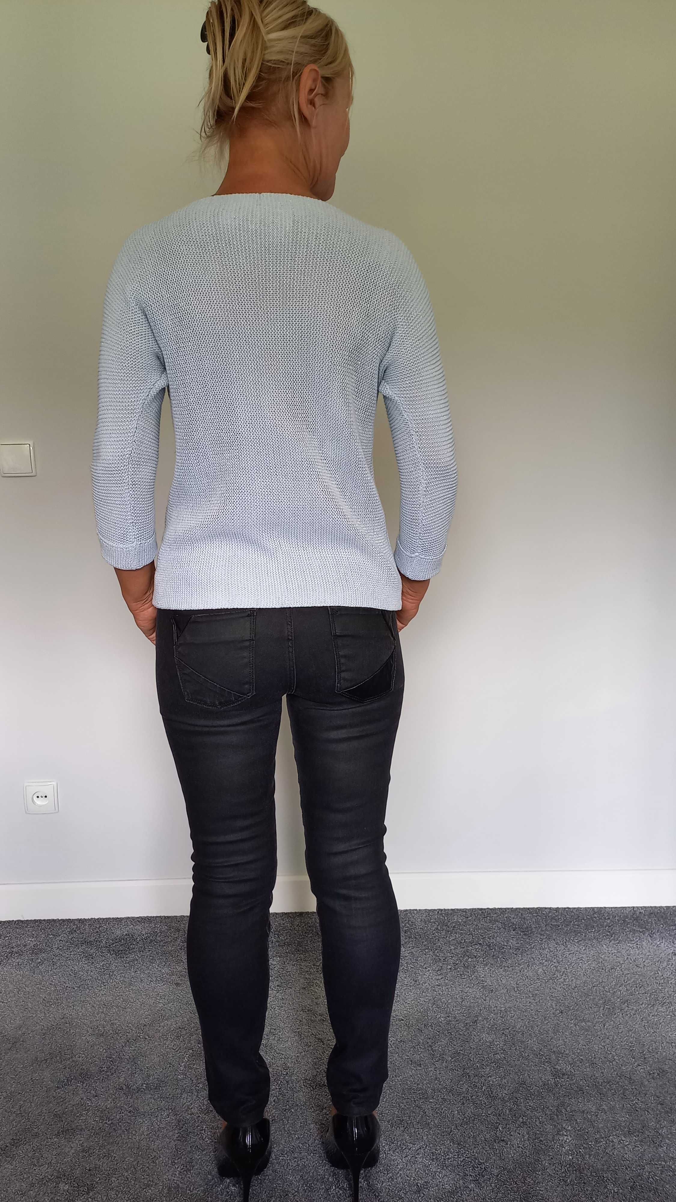 Sweter niebieski 38/M Reserved