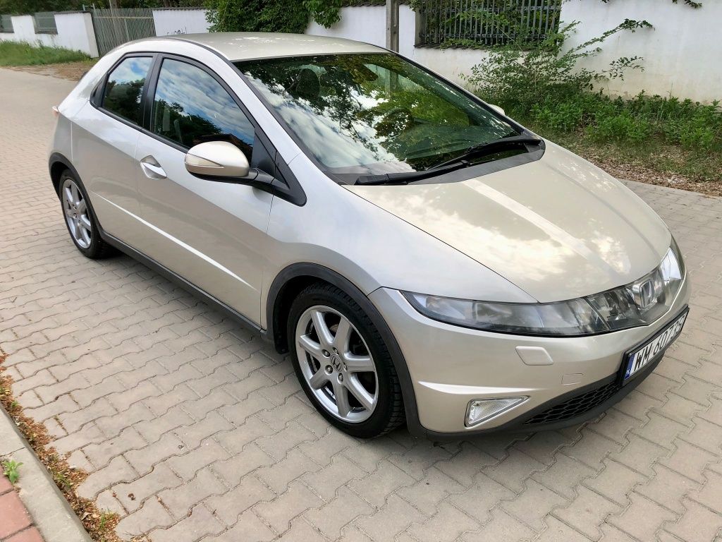 Honda Civic 1.8Benz/100% Oryginal/Alu17 Nowe Opony/Hak/ O K A Z J A