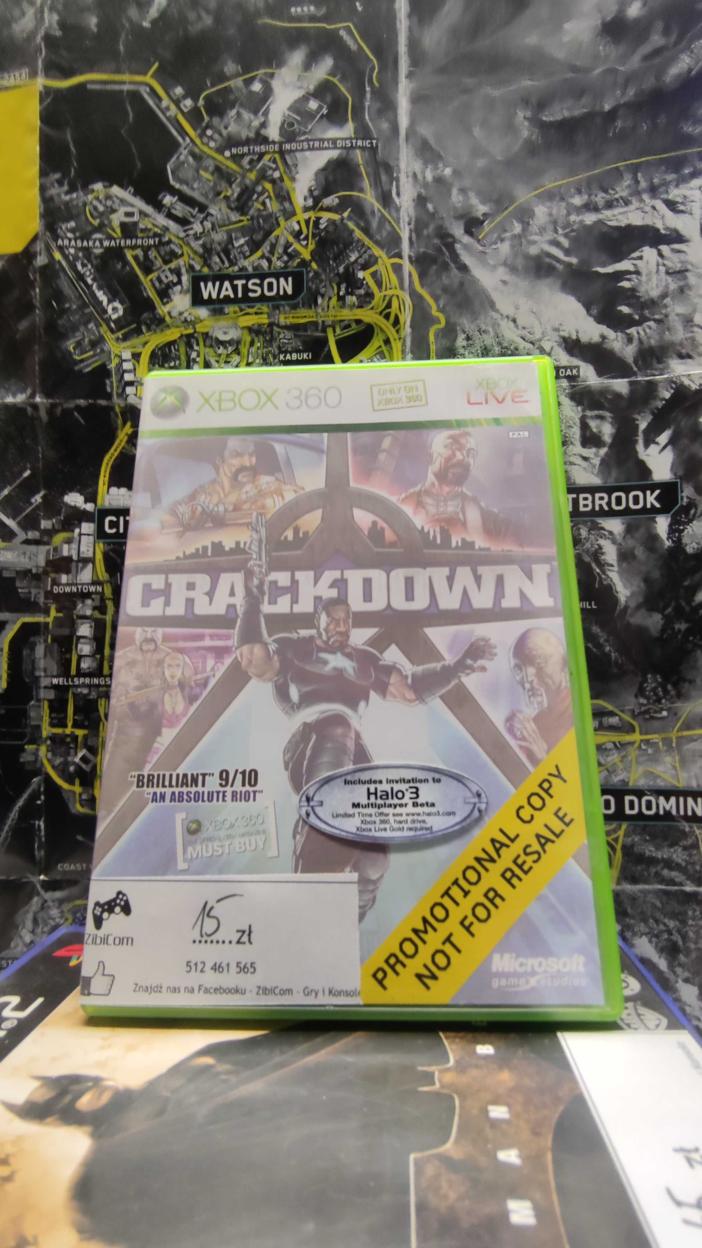 Crack Down | Xbox 360 | Sklep | Kraków| Wysyłka| Wymiana