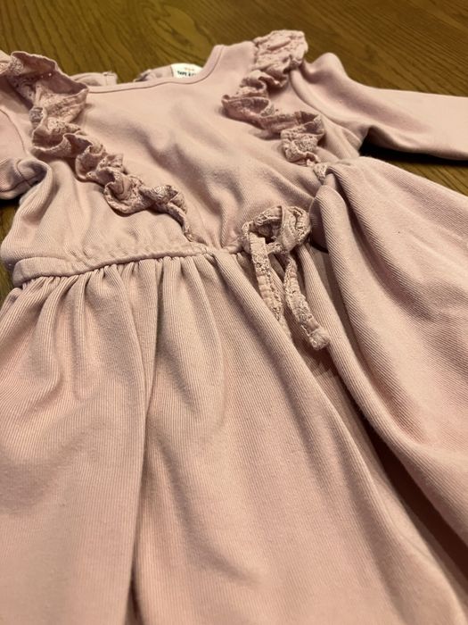 TAO ciepła różowa sukienka