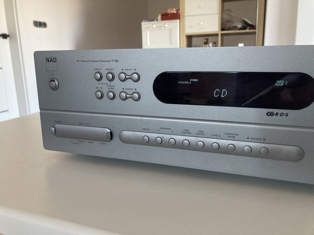 Nad t743 V2.0 operating system