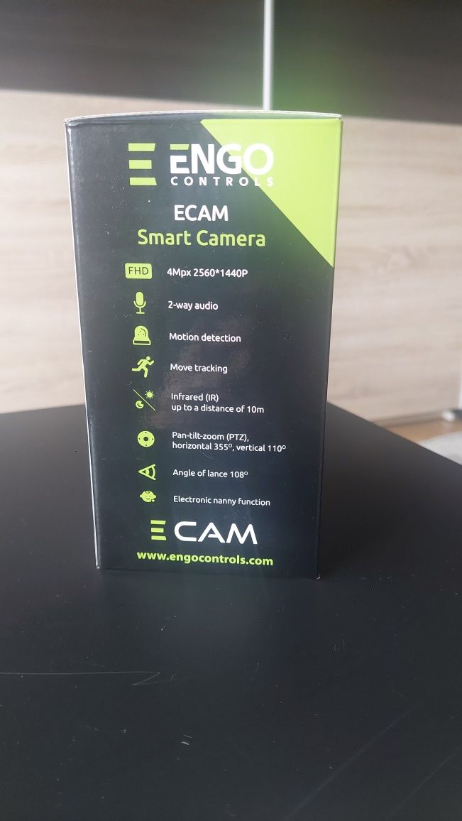 Kamera ENGO CONTROLS ECAM 4MP PTZ 2K Wi-Fi microSD (Nowa)