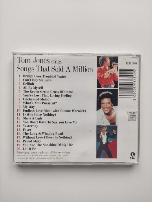 Tom Jones- Songs That Sold a Million