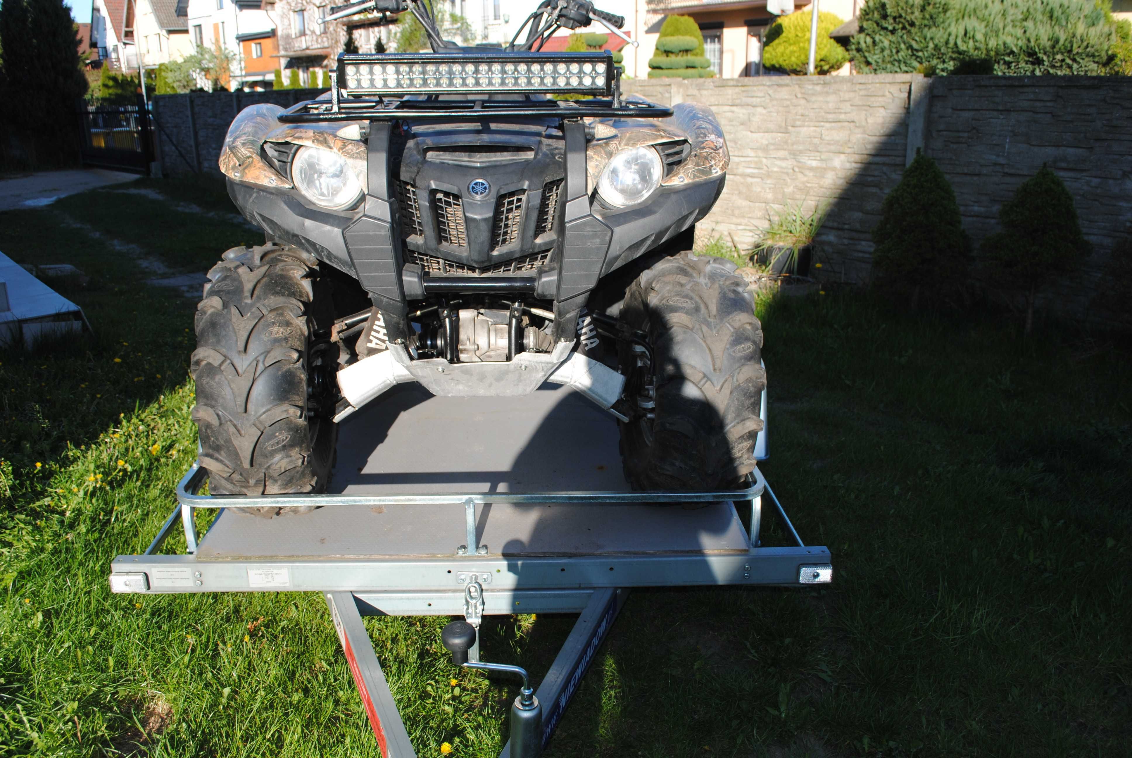 Yamaha Grizzly 700cm3 zarejestrowana