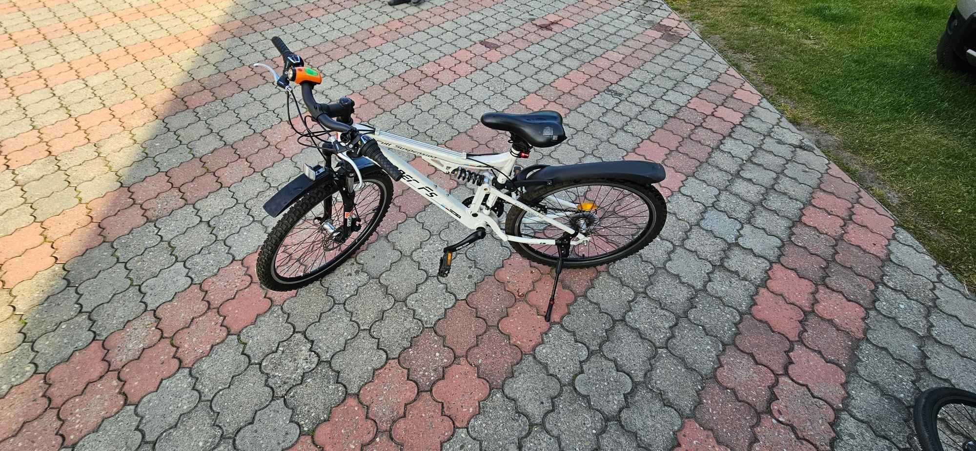 Polski GÓRAL Rower Romet Traper FS / F5 Amortyzatory Przód+Tył SHIMANO