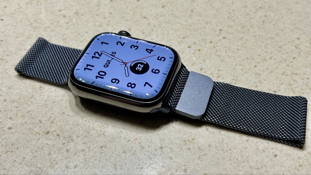 Apple Watch serie 7 Graphite Stainless Steel Case 45mm GPS + CELL LTE