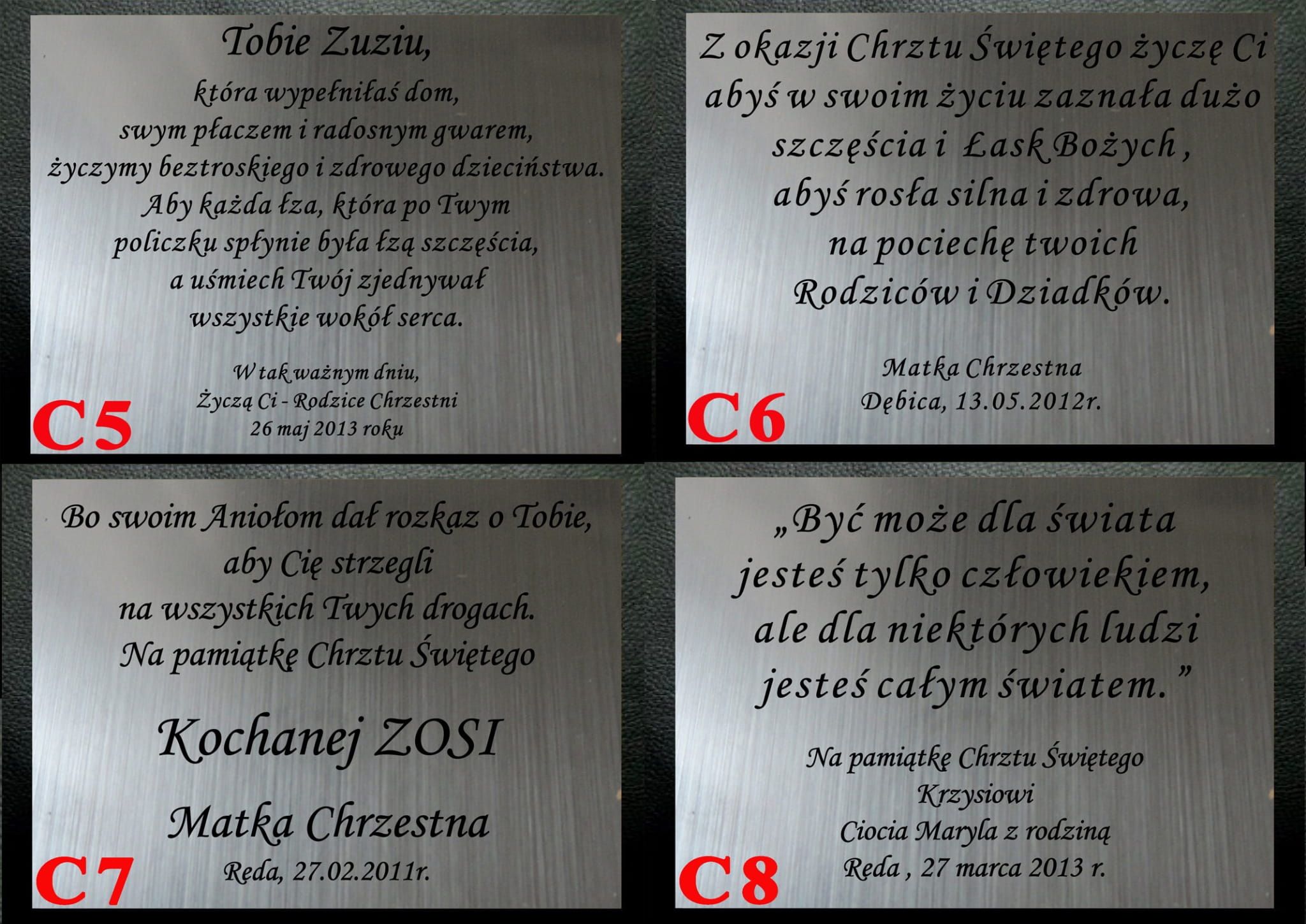 Obraz z aniołem stróżem na pamiątkę chrztu świętego + dedykacja