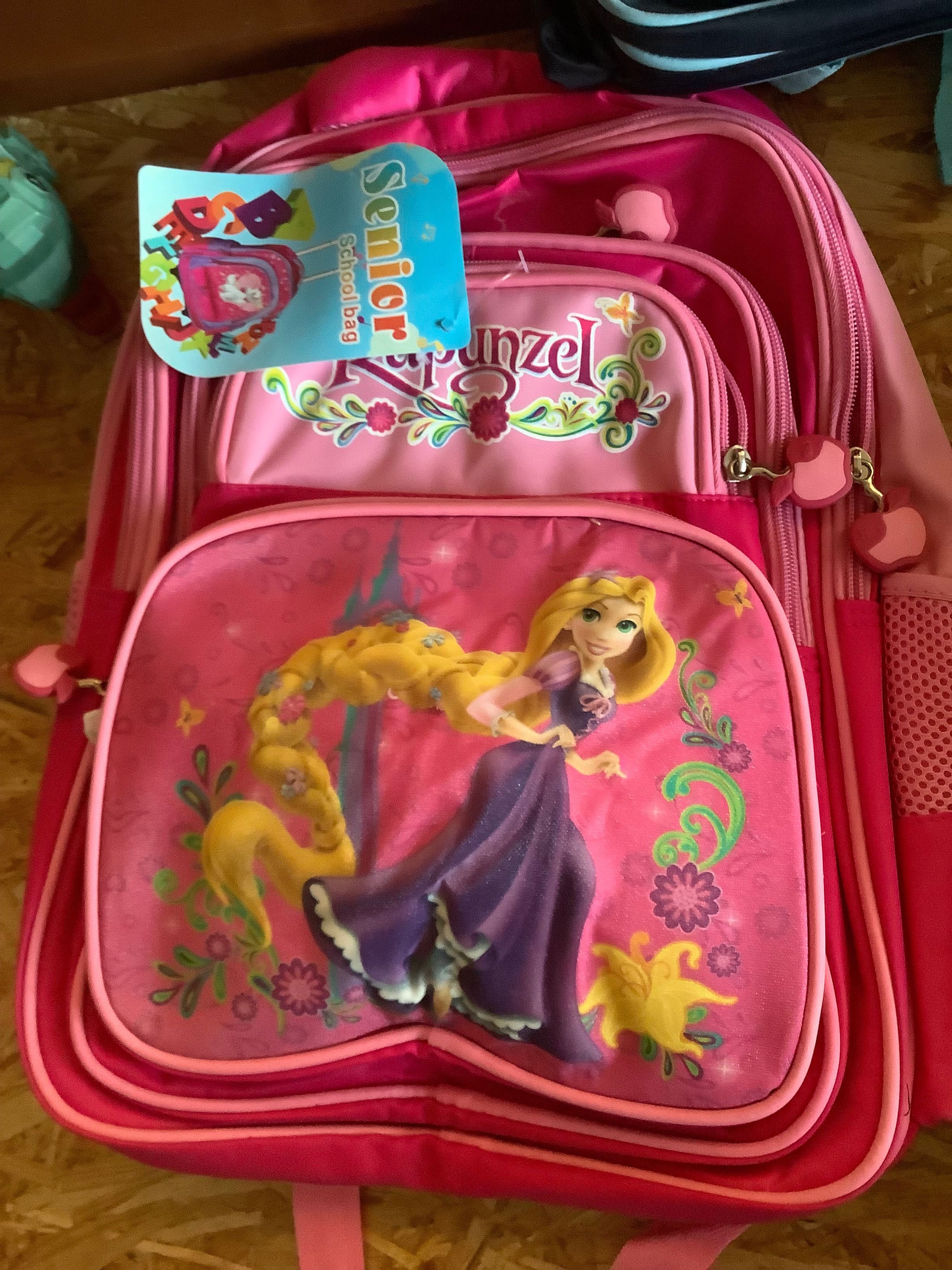 Новый вместительный рюкзак для девочки с принцессами Disney