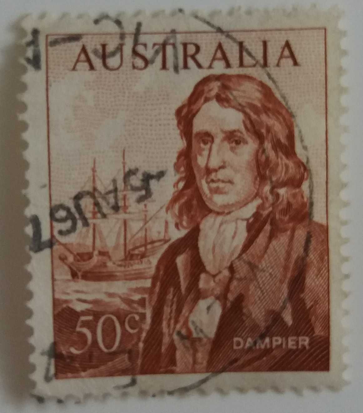 Znaczki pocztowe, Australia 1963-66, 6 sztuk