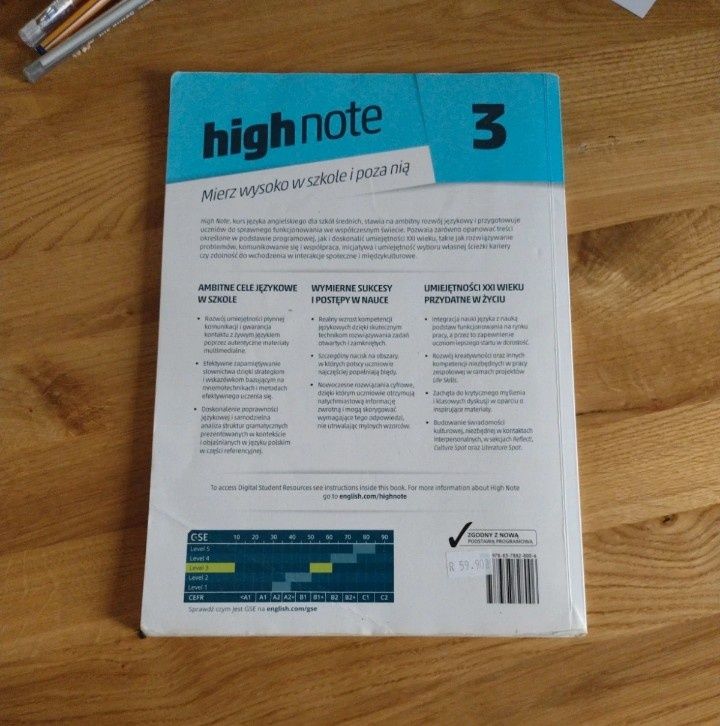 High Note 3 ćwiczenia