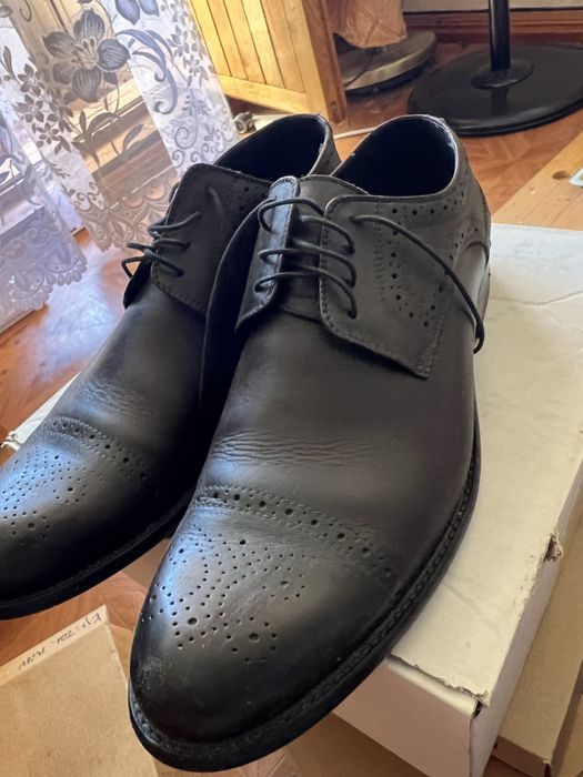 Туфлі шкіряні чоловічі, 45 розмір.