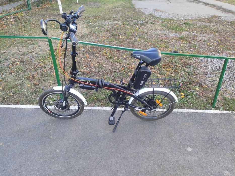 Электровелосипед Zeus 20" складной алюминиевый 350w 10Aч