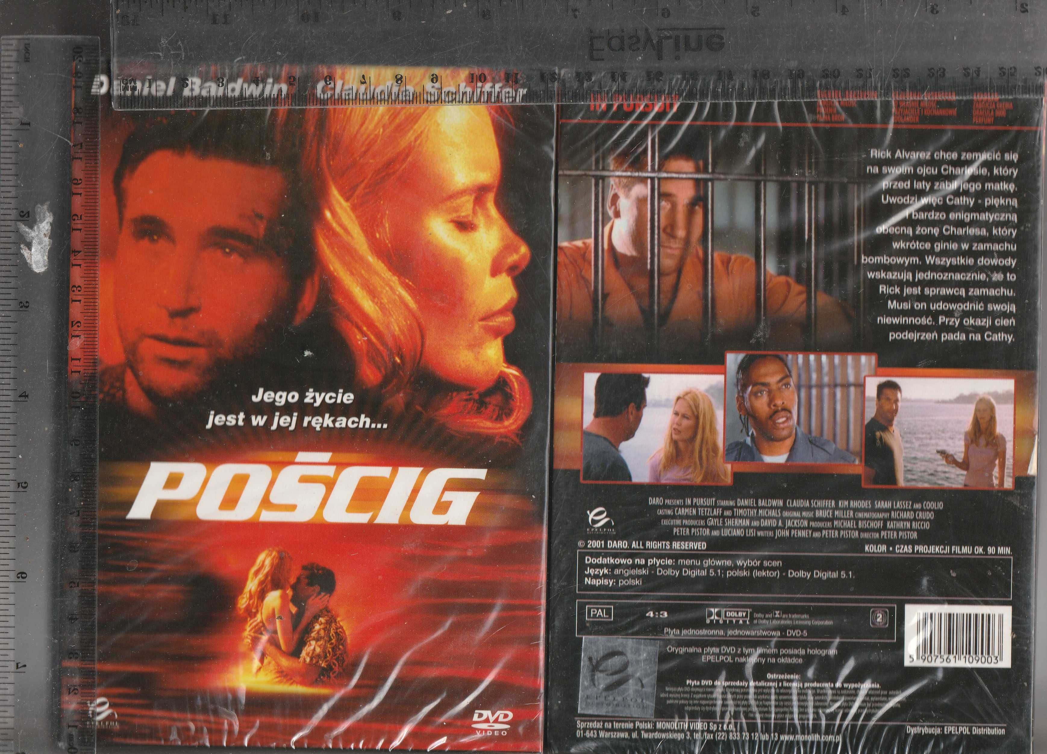 Pościg Daniel Baldwin DVD