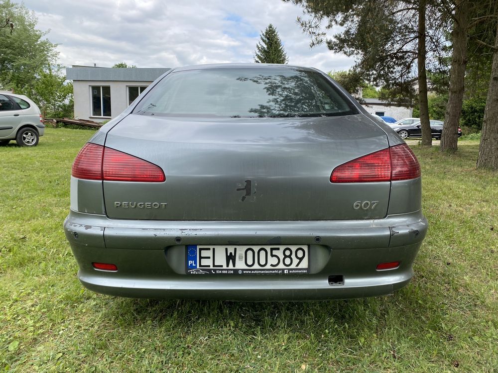 Peugeot 607 3.0 V6 LPG bogata wersja