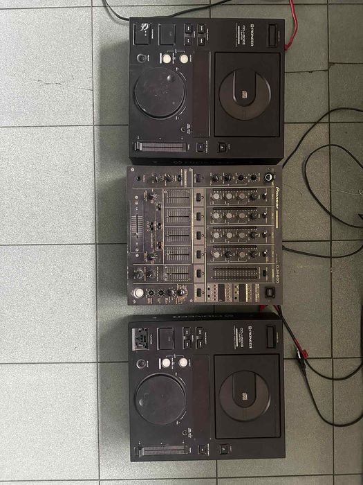 Zestaw Mixer Pioneer DJM-600 + 2x CDJ-500II