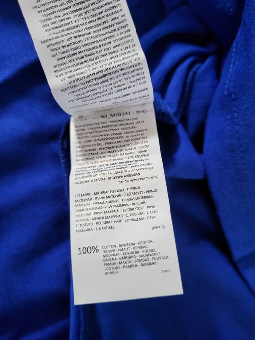 Kobaltowa niebieska sukienka z bawełny hiszpanka Mohito S 36