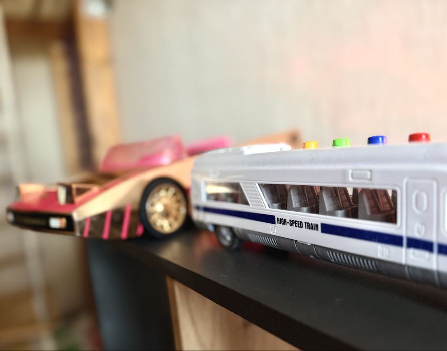 Швидкісний поїзд / Звук / світло / Машинка / Кабріолет
