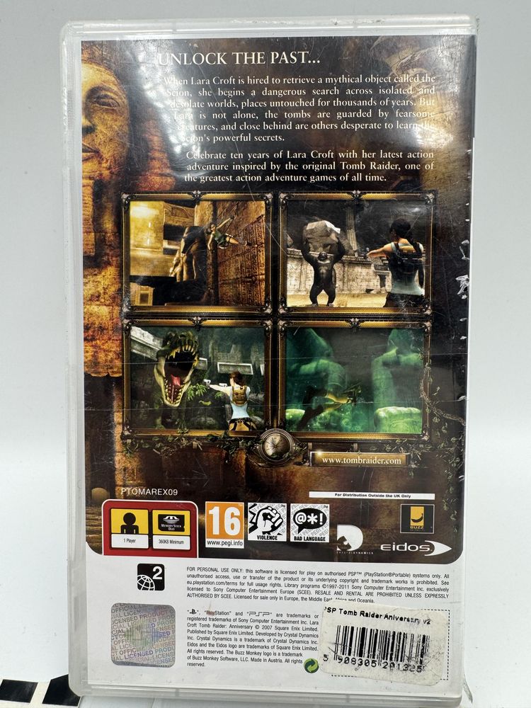 Lara Croft Tomb Raider Anniversary PSP Gwarancja