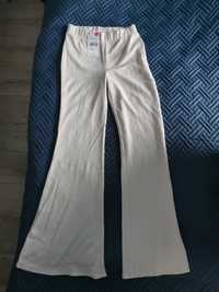 Spodnie z szeroka nogawka dzwony XS