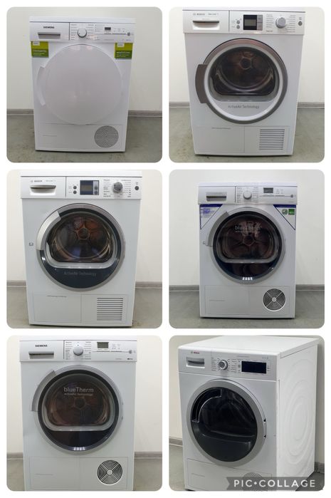 Сушильні машини Siemens iQ700 WT46W261 з Європи