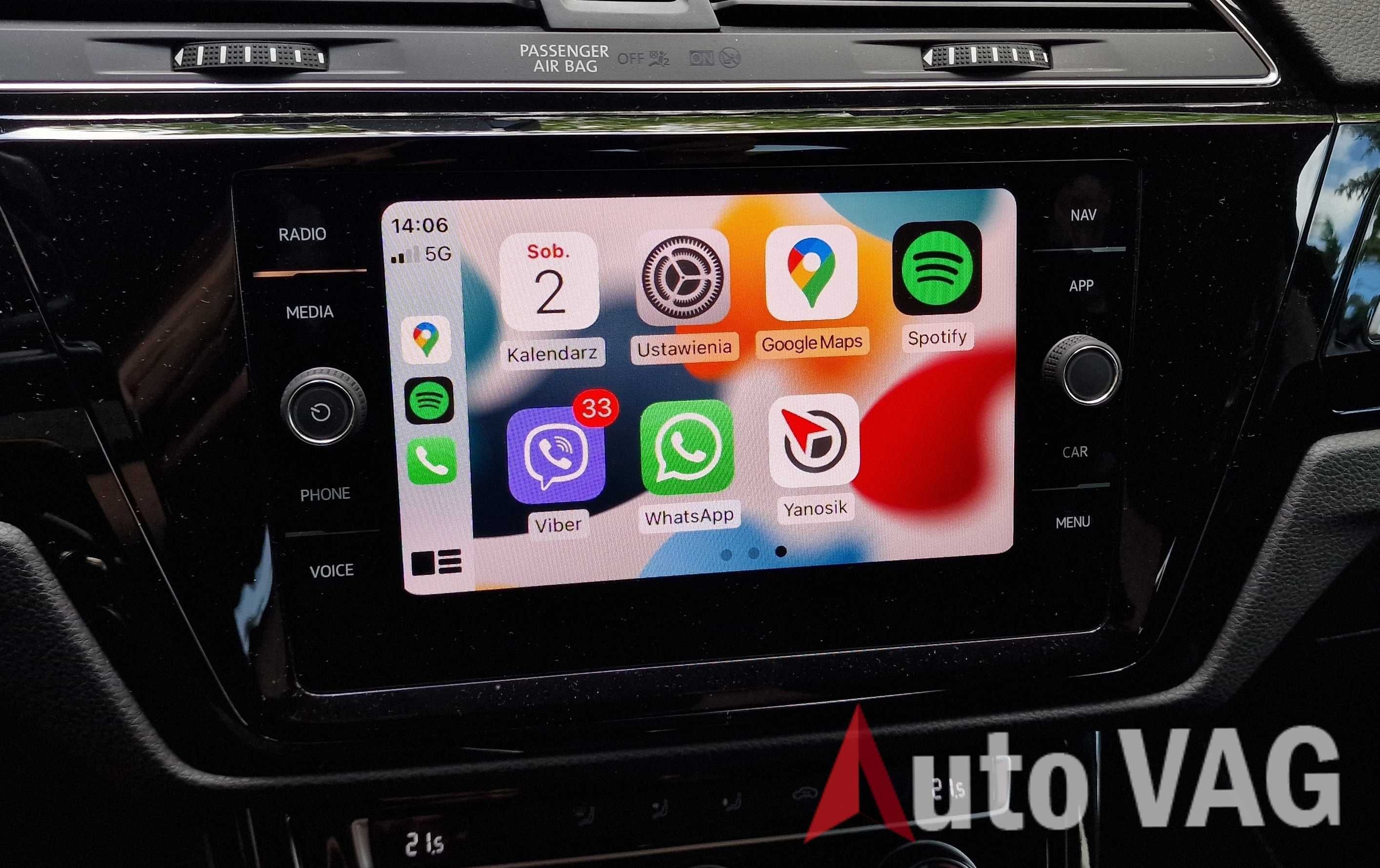 Android, CarPlay, AppConnect, SmartLink, Mapa, Nawigacja