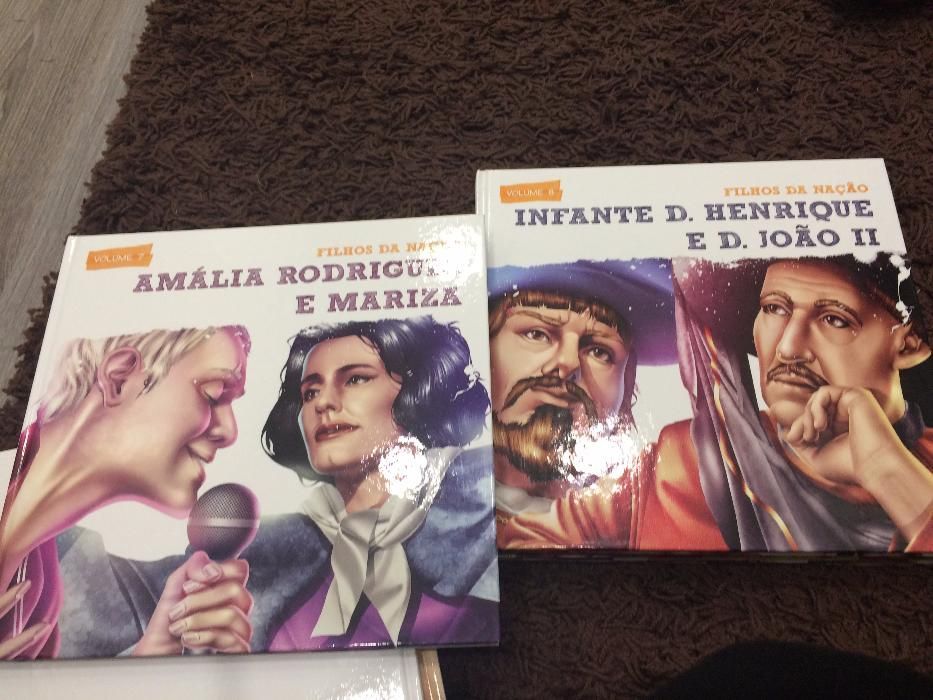 5 Livros da coleção "Filhos da Nação" - Crianças - Novos