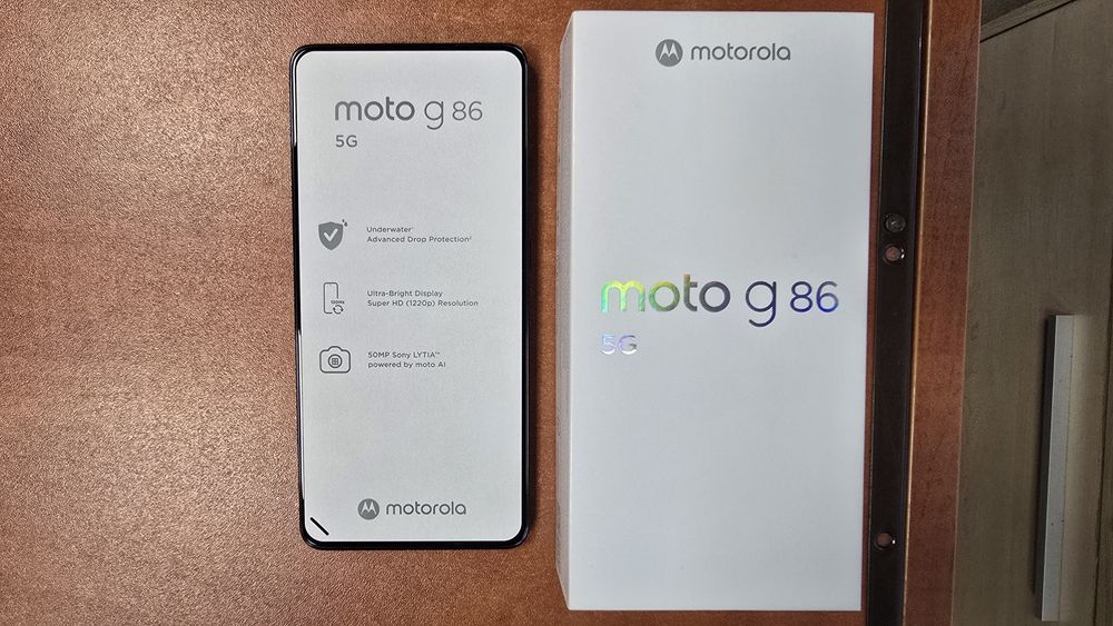 NOWA Motorola Moto G86 5G Dual Sim 256GB/8GB RAM granatowa, gwarancja