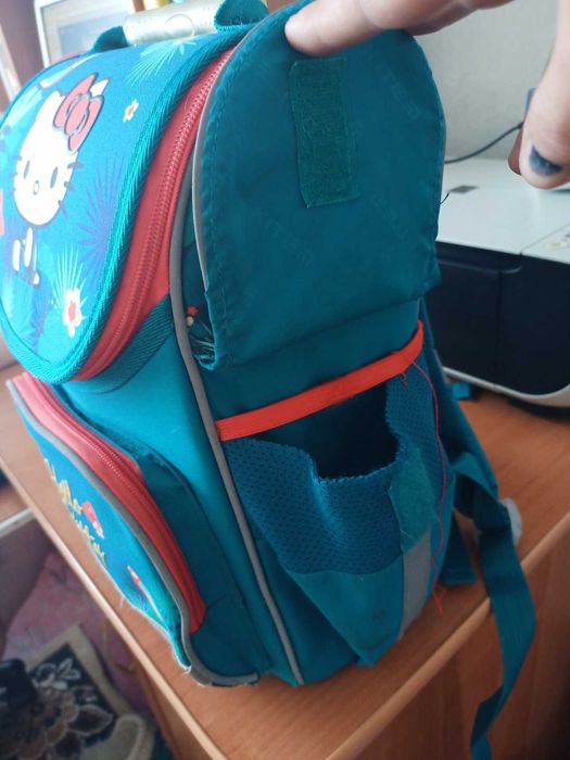 Каркасний шкільний рюкзак Kite Hello Kitty