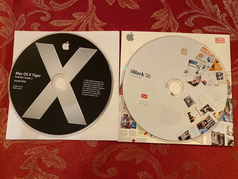 Płyty instalacyjne MacOs
