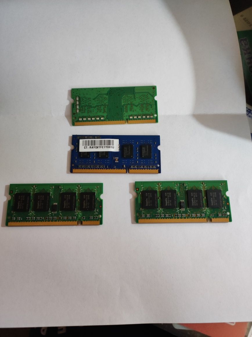 1gb 2gb 512mb Ram ddr2 ddr3 so-dimm sodimm оперативная память ноутбука