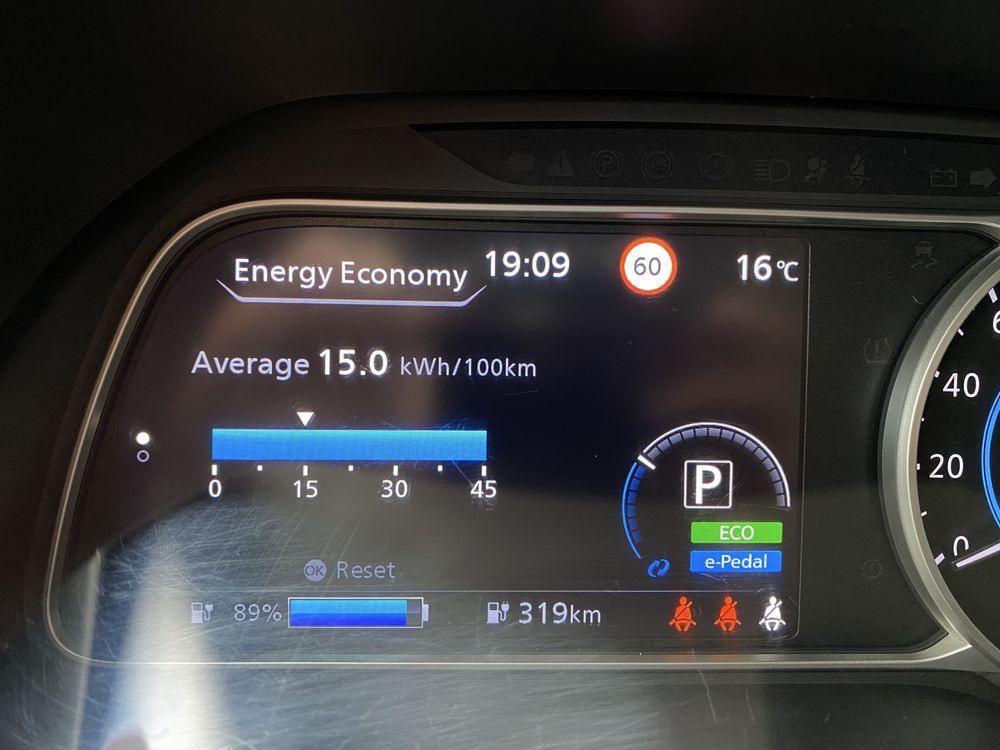 Nissan Leaf 2 | 62 кВт·год | SOH 91% | 2020 рік | 150 тис. км